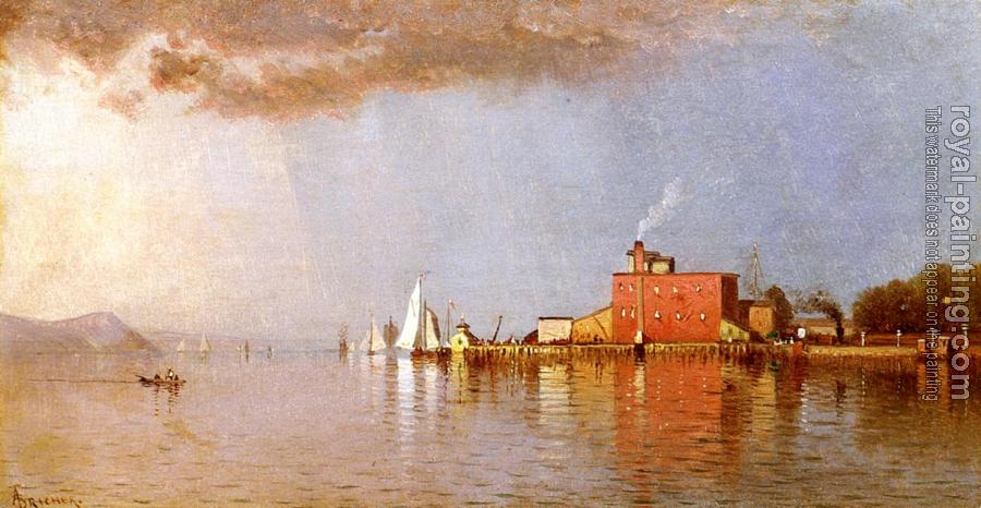 Alfred Thompson Bricher : Along the Hudson